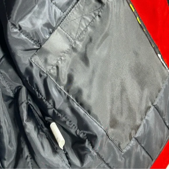 SUZUKI Style GSRX Men’s Red &  Black Motorcycle Jacket Size M - Picture 11 of 16